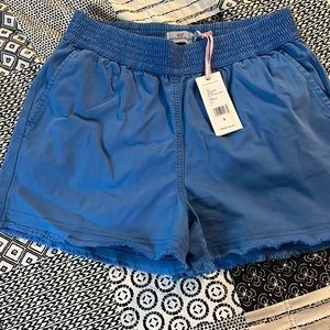Tide blue pull on shorts